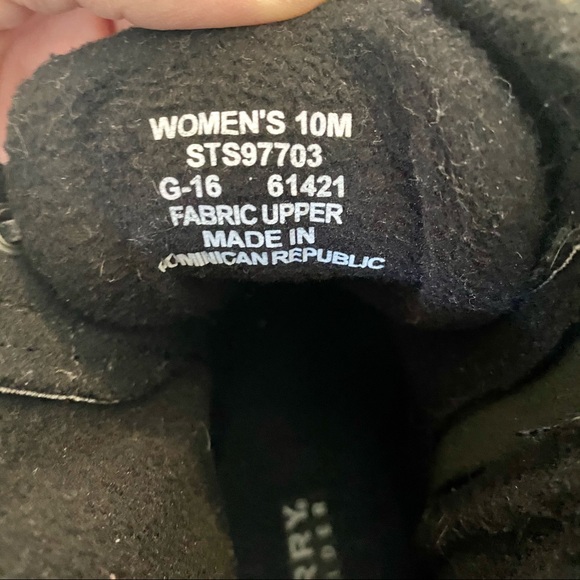 Sperry Top sider black duck boots - Picture 4 of 10